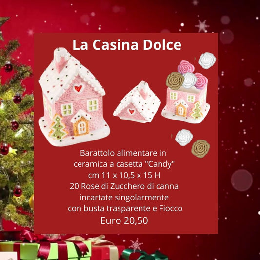 LA CASINA DOLCE CON ZOLLETTE DI ZUCCHERO