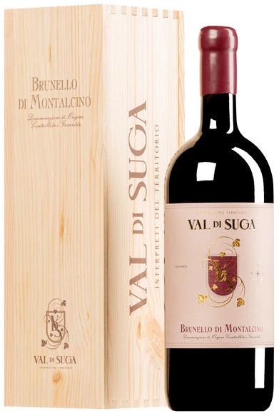 Brunello di Montalcino Val di Suga 2019 con scatola in legno